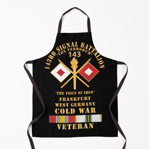 Item preview, Army - 143rd Signal Battalion -The Voice of Iron BR - Num, Frankfurt, West Germany X 300 designed and sold by Military Insignia Products.