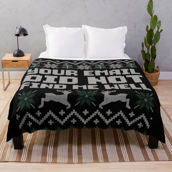 Item preview, Your Email Did Not Find Me Well Ugly Christmas Sweater Office Joke designed and sold by HuserPiri.