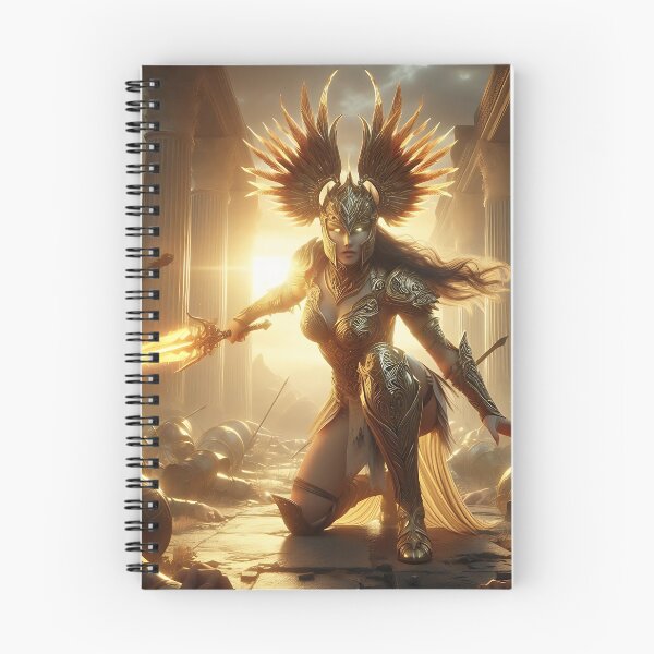 Item preview, Golden Amazon Warrior designed and sold by GalleryBrisArt.