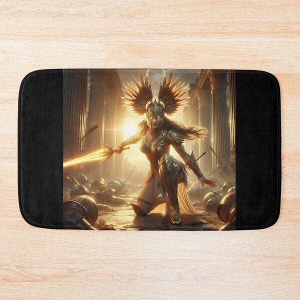 Item preview, Golden Amazon Warrior designed and sold by GalleryBrisArt.