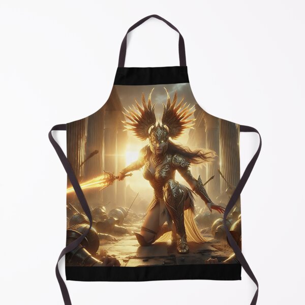 Item preview, Golden Amazon Warrior designed and sold by GalleryBrisArt.