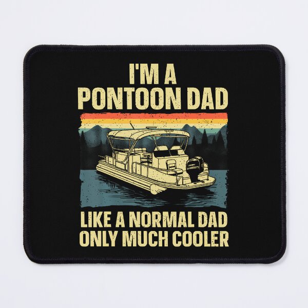 Item preview, Cool Pontoon Design For Men Dad Boating Pontoon Boat Captain designed and sold by CandyceMillie.