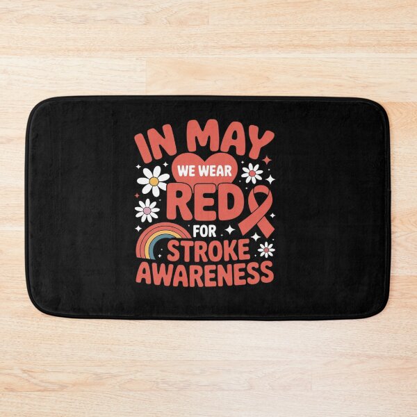 Item preview, In May We Wear Red For Stroke Awareness Stroke Warrior designed and sold by Moxizz.