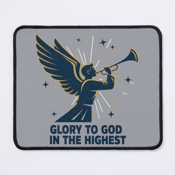 Item preview, christmas christian Glory to God in the Highest designed and sold by Uglyandcute.