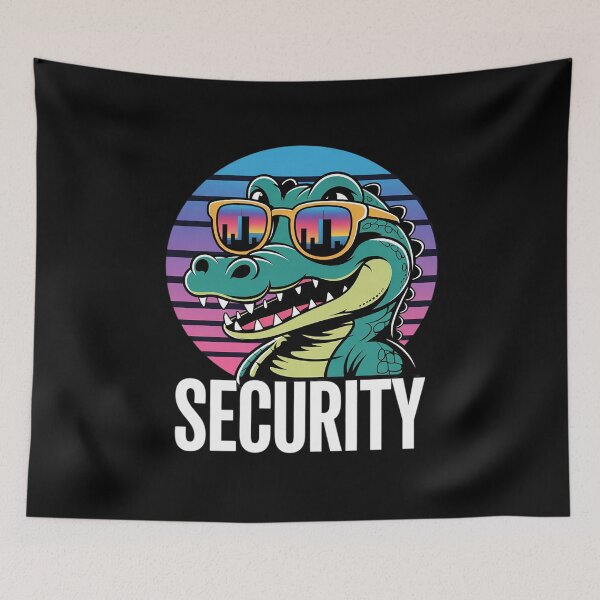 Item preview, Gatortraz Alcatraz Security Alligator Prison Guard  designed and sold by AquaKiev.