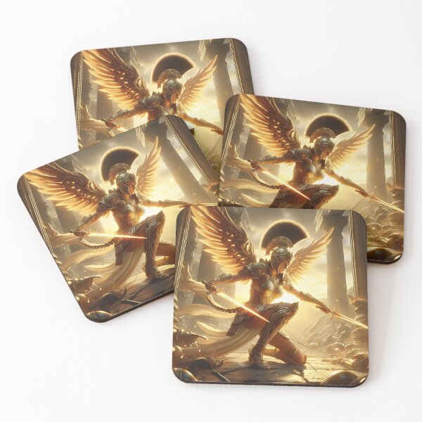 Item preview, Golden Amazon Warrior designed and sold by GalleryBrisArt.