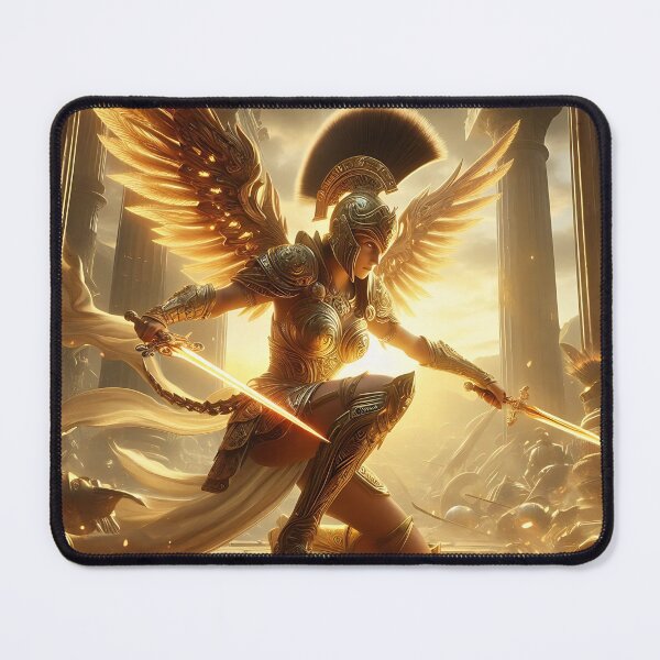 Item preview, Golden Amazon Warrior designed and sold by GalleryBrisArt.