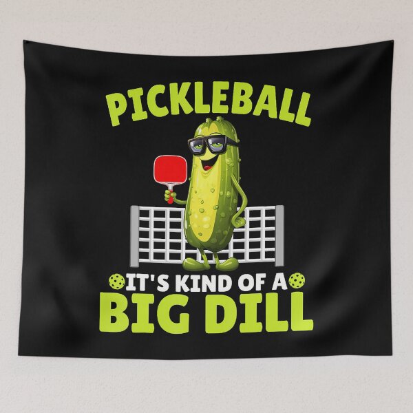 Item preview, Pickleball Its Kind Of A Big Dill Funny Dill Pickle Glasses designed and sold by ClaraTeresa1.
