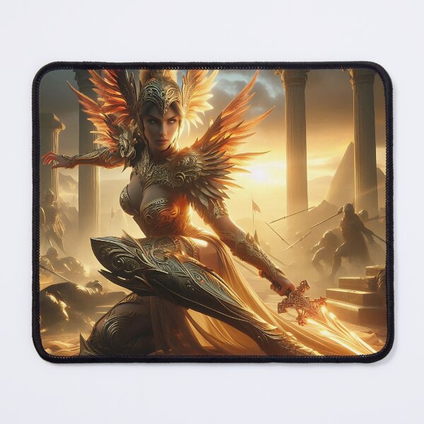 Item preview, Golden Amazon Warrior designed and sold by GalleryBrisArt.