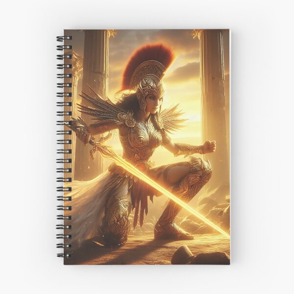 Item preview, Golden Amazon Warrior designed and sold by GalleryBrisArt.