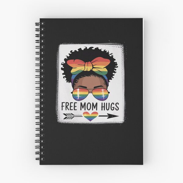Item preview, Free Mom Hugs Messy Bun Lgbtq Lgbt Pride Month Black Women designed and sold by TAYLOROUSDALE.