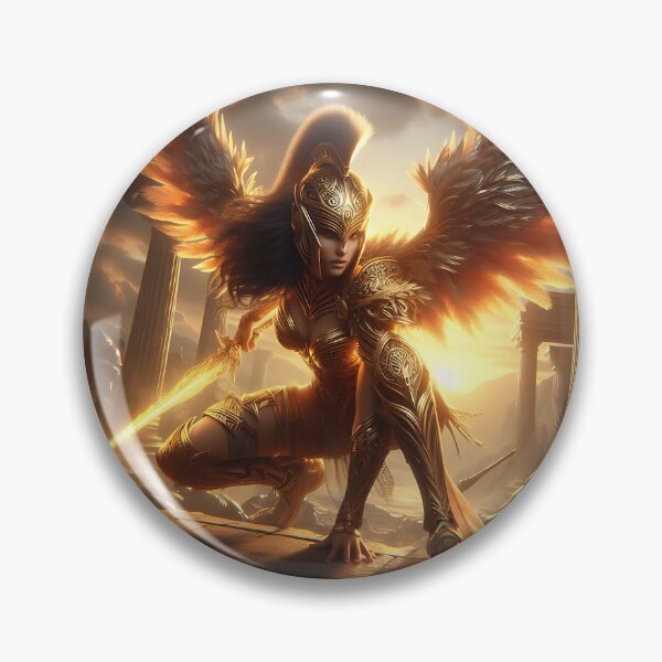 Item preview, Golden Amazon Warrior designed and sold by GalleryBrisArt.