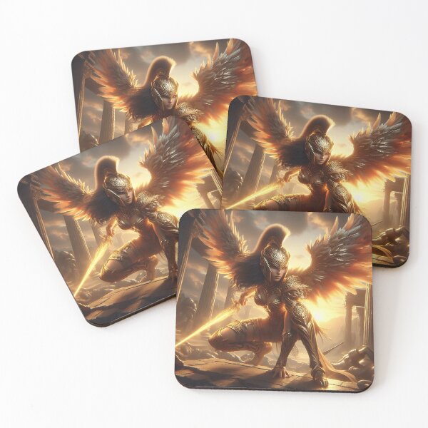 Item preview, Golden Amazon Warrior designed and sold by GalleryBrisArt.