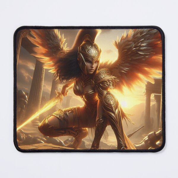 Item preview, Golden Amazon Warrior designed and sold by GalleryBrisArt.