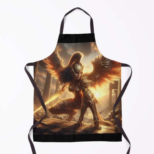 Item preview, Golden Amazon Warrior designed and sold by GalleryBrisArt.