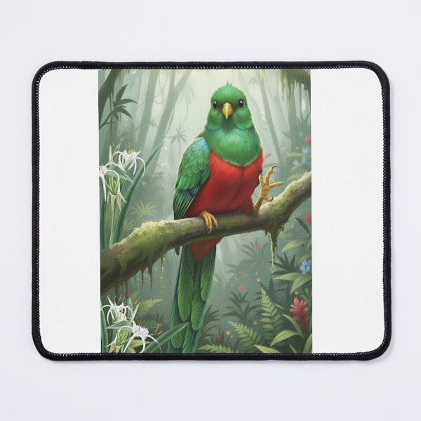 Item preview, Crested Quetzal designed and sold by 微光印 Little Glow Print.