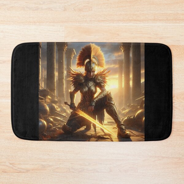Item preview, Golden Amazon Warrior designed and sold by GalleryBrisArt.