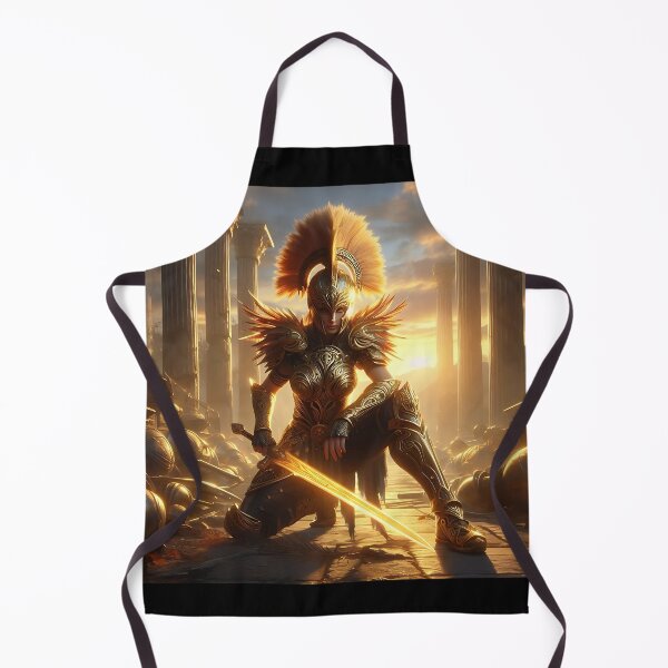 Item preview, Golden Amazon Warrior designed and sold by GalleryBrisArt.