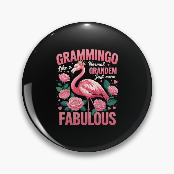 Item preview, Grammingo Like a Normal Grandma Flamingo  designed and sold by MythWoot.
