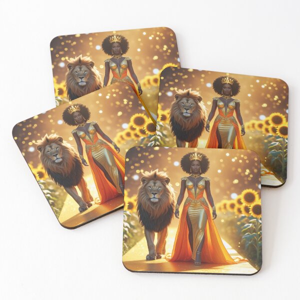 Item preview, Leo Zodiac Queen | Astrology Digital Art | African Goddess Portrait designed and sold by Dannygirl999.