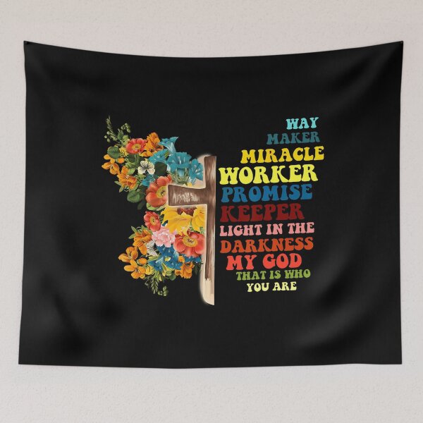 Item preview, Way Maker Miracle Worker Christian Praise designed and sold by MarionCharleen.