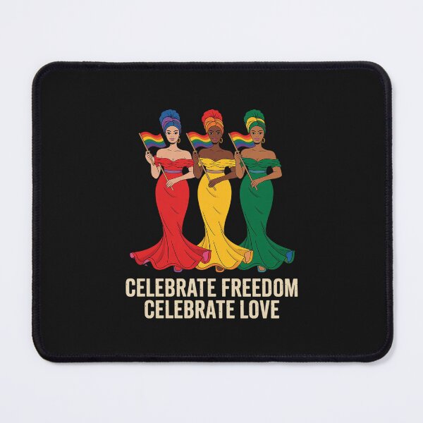Item preview, Freedom Juneteenth LGBT-Q Pride Black History African designed and sold by TAYLOROUSDALE.