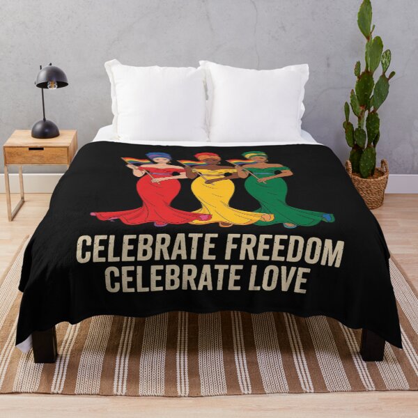 Item preview, Freedom Juneteenth LGBT-Q Pride Black History African designed and sold by TAYLOROUSDALE.