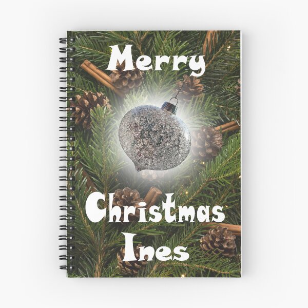 Item preview, Merry Christmas Ines - Pine & Cinnamon with Glass Bauble :) designed and sold by Myriel-Myriel.