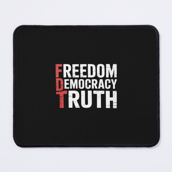 Item preview, Freedoms Democracy Truth Funny - Foxtrots Delta Tangos Tee Premium designed and sold by TAYLOROUSDALE.