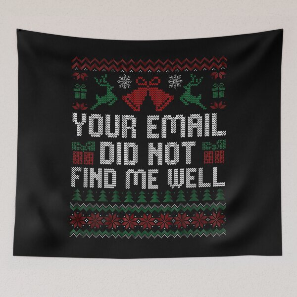 Item preview, Funny Email Not Found Christmas Sweater Design designed and sold by Theass1228.