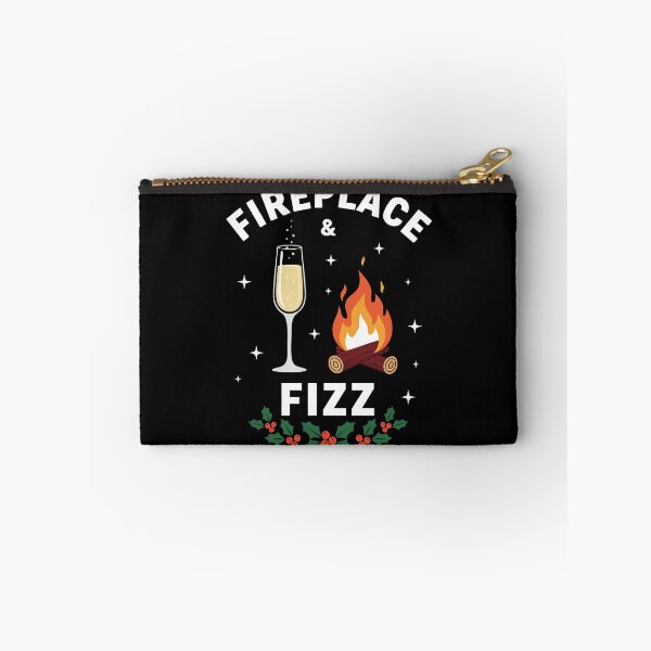 Item preview, Fireplace and Fizz Cozy Holiday Illustration designed and sold by graphicnew.