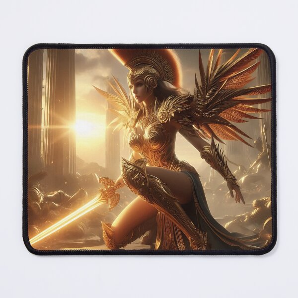 Item preview, Golden Amazon Warrior designed and sold by GalleryBrisArt.