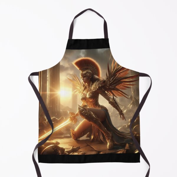 Item preview, Golden Amazon Warrior designed and sold by GalleryBrisArt.