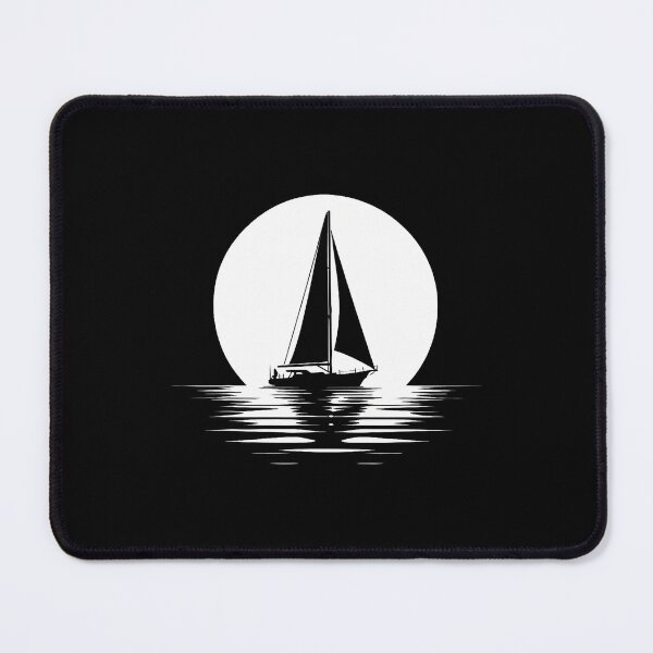 Item preview, Sailor Sailing Sailboat - Captain Boat Boating Sunset designed and sold by ClaraTeresa1.