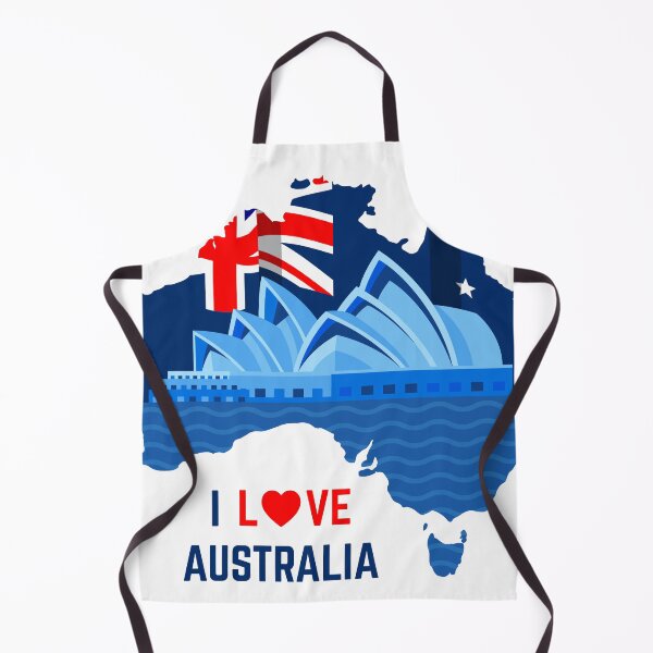 Item preview, I Love Australia – Sydney Opera House & Map Illustration  designed and sold by SIDXFACTOR.
