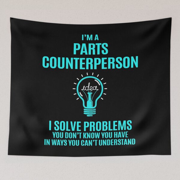 Item preview, Parts Counterperson designed and sold by liviawong435.