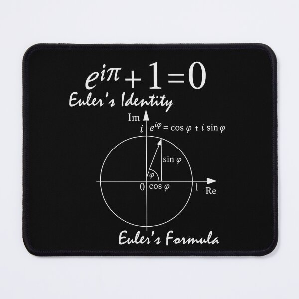 Item preview, Euler’s Identity & Formula – Beautiful Math Circle Design designed and sold by haitrieuic96.