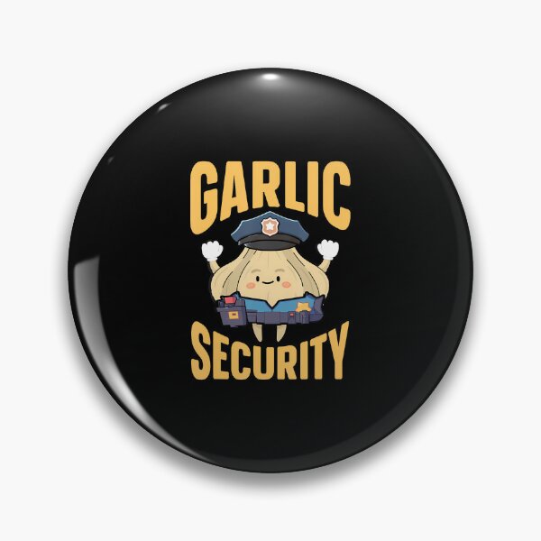 Item preview, Garlic Lover Vegetable Garlic Security designed and sold by JessicaMarque.