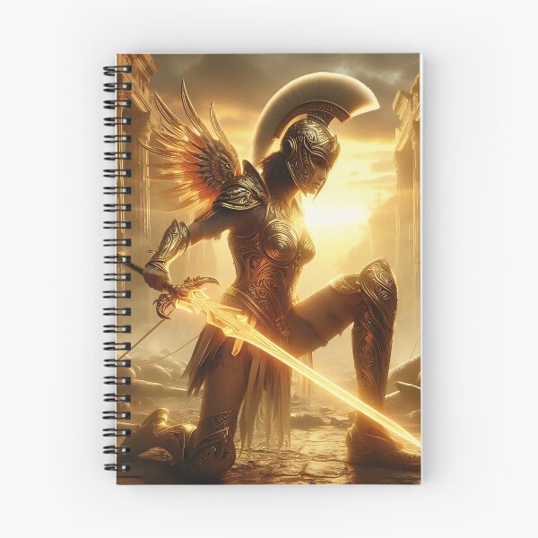 Item preview, Golden Amazon Warrior designed and sold by GalleryBrisArt.