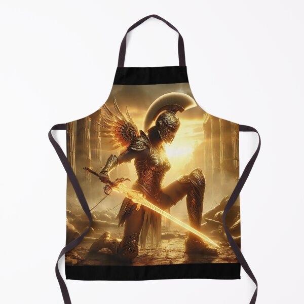 Item preview, Golden Amazon Warrior designed and sold by GalleryBrisArt.