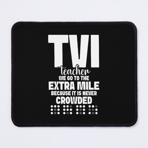 Item preview, Visually Impaired Squad Extra Mile Visually Impaired Teacher designed and sold by MarionCharleen.