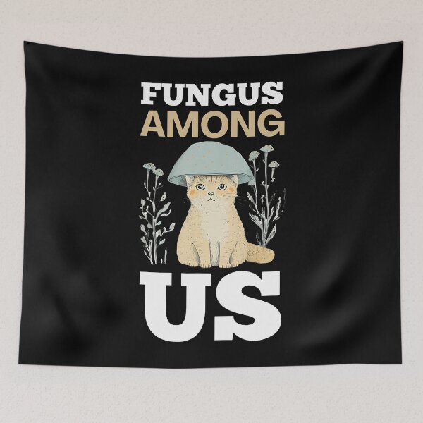 Item preview, Cat Mushroom Fungus Among Us - Mystery designed and sold by ClaraTeresa1.