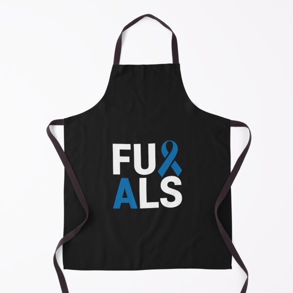 Item preview, Fuck ALS Awareness Month Blue Ribbon Support Squad Fighter designed and sold by TAYLOROUSDALE.