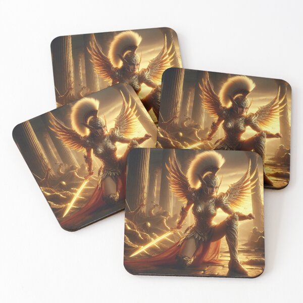 Item preview, Golden Amazon Warrior designed and sold by GalleryBrisArt.