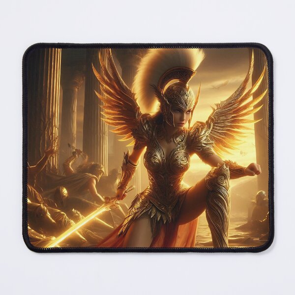 Item preview, Golden Amazon Warrior designed and sold by GalleryBrisArt.