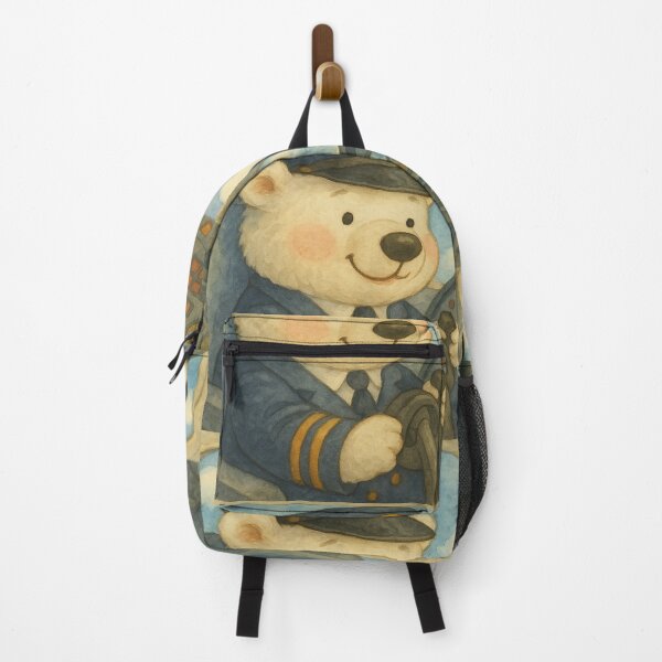Item preview, little polar bear as pilot designed and sold by Mauswohn.