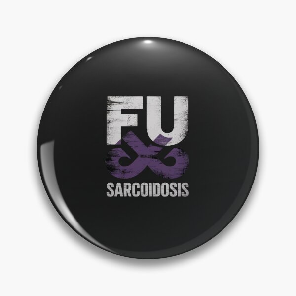 Item preview, Fuck FU Sarcoidosis Awareness Month Purple Ribbon Support designed and sold by TAYLOROUSDALE.
