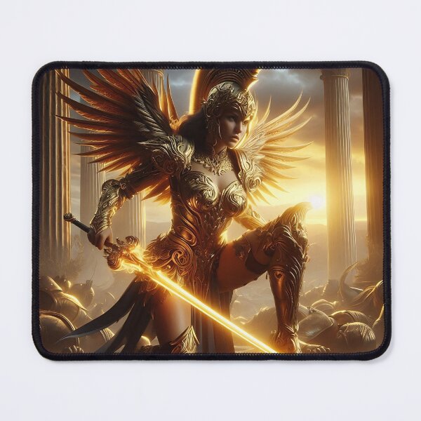 Item preview, Golden Amazon Warrior designed and sold by GalleryBrisArt.