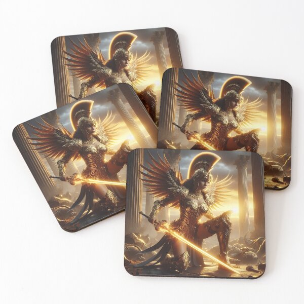 Item preview, Golden Amazon Warrior designed and sold by GalleryBrisArt.