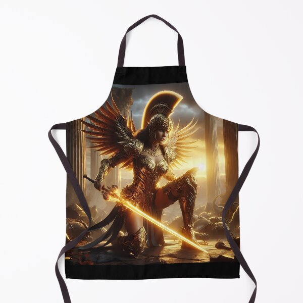 Item preview, Golden Amazon Warrior designed and sold by GalleryBrisArt.